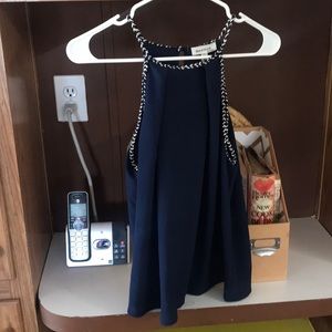 Navy blue tank